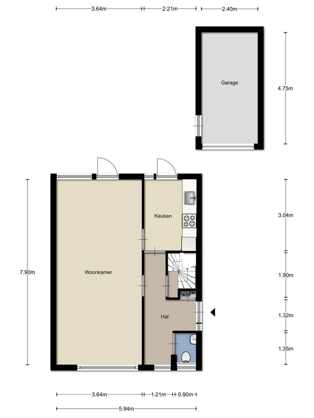 Foto 10 van Fontainebleau-, Finistere- en Neverslaan