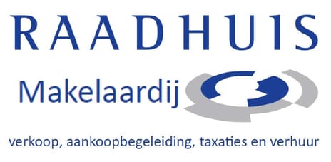 Het RAADHUIS voor onroerend goed makelaar-logo