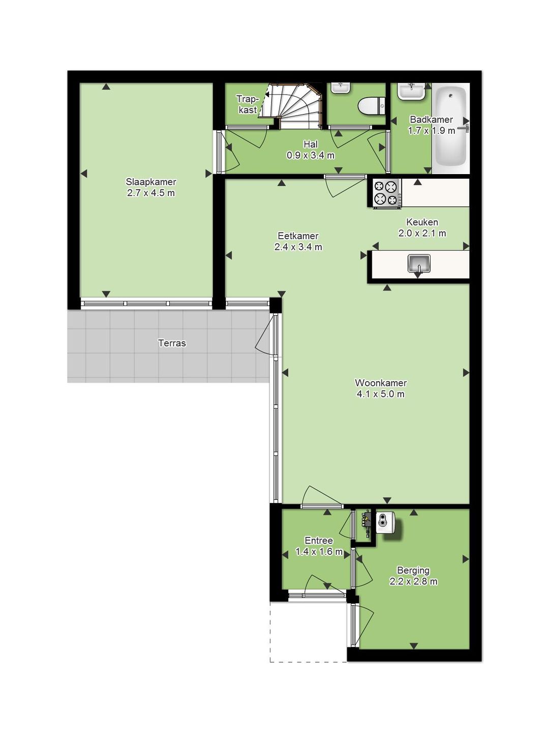 Photo 8 of Abdij van Egmondstraat / Abdij van Bernestraat