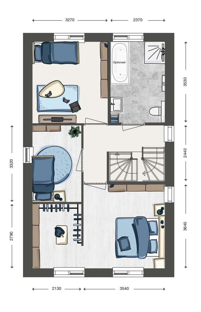 Foto 5 van Johannes Vermeer (Bouwnr. 4)