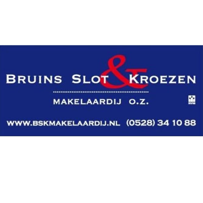Bruins Slot & Kroezen Makelaardij o.z. Logo