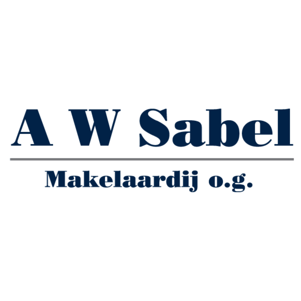 A.W. Sabel Makelaardij o.g. Logo