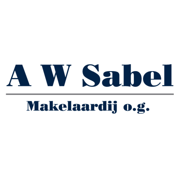 A.W. Sabel Makelaardij o.g. logo