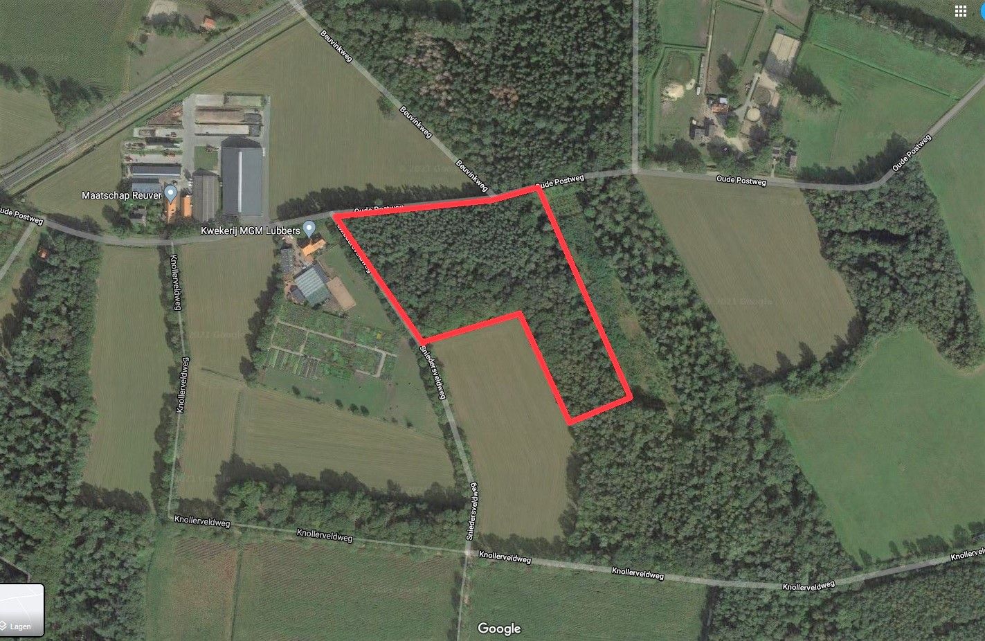 Oude Postweg / Sniedersveldweg, Deurningen (Gem. Dinkelland), 7561SJ, Overijssel, Nederland