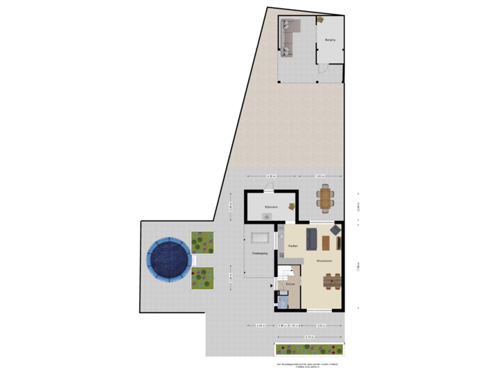Begane grond Tuin