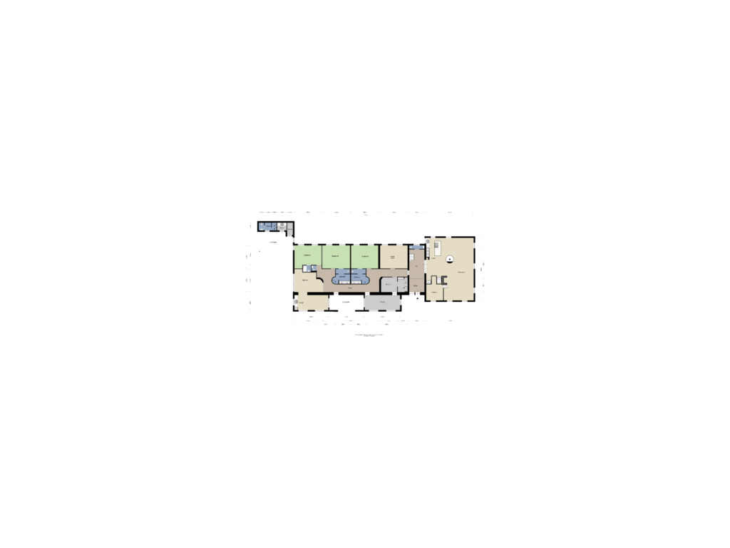 Bekijk plattegrond van Begane grond van Boekelseweg 26