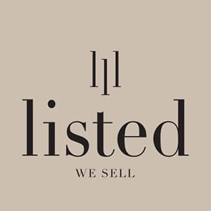 Makelaarskantoor Listed. Logo