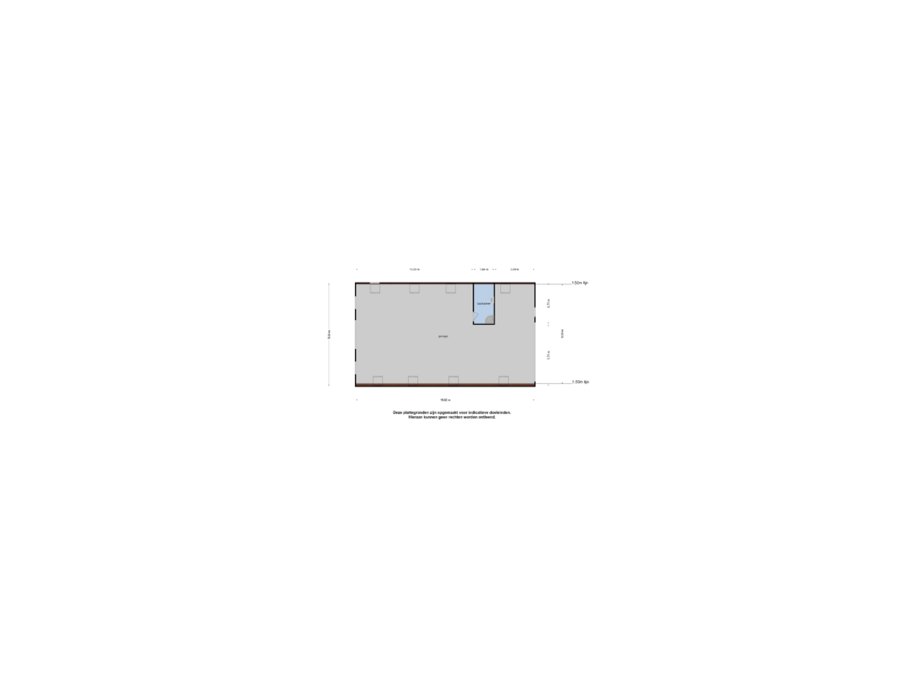 Bekijk plattegrond van Garage van Jensemaweg 3