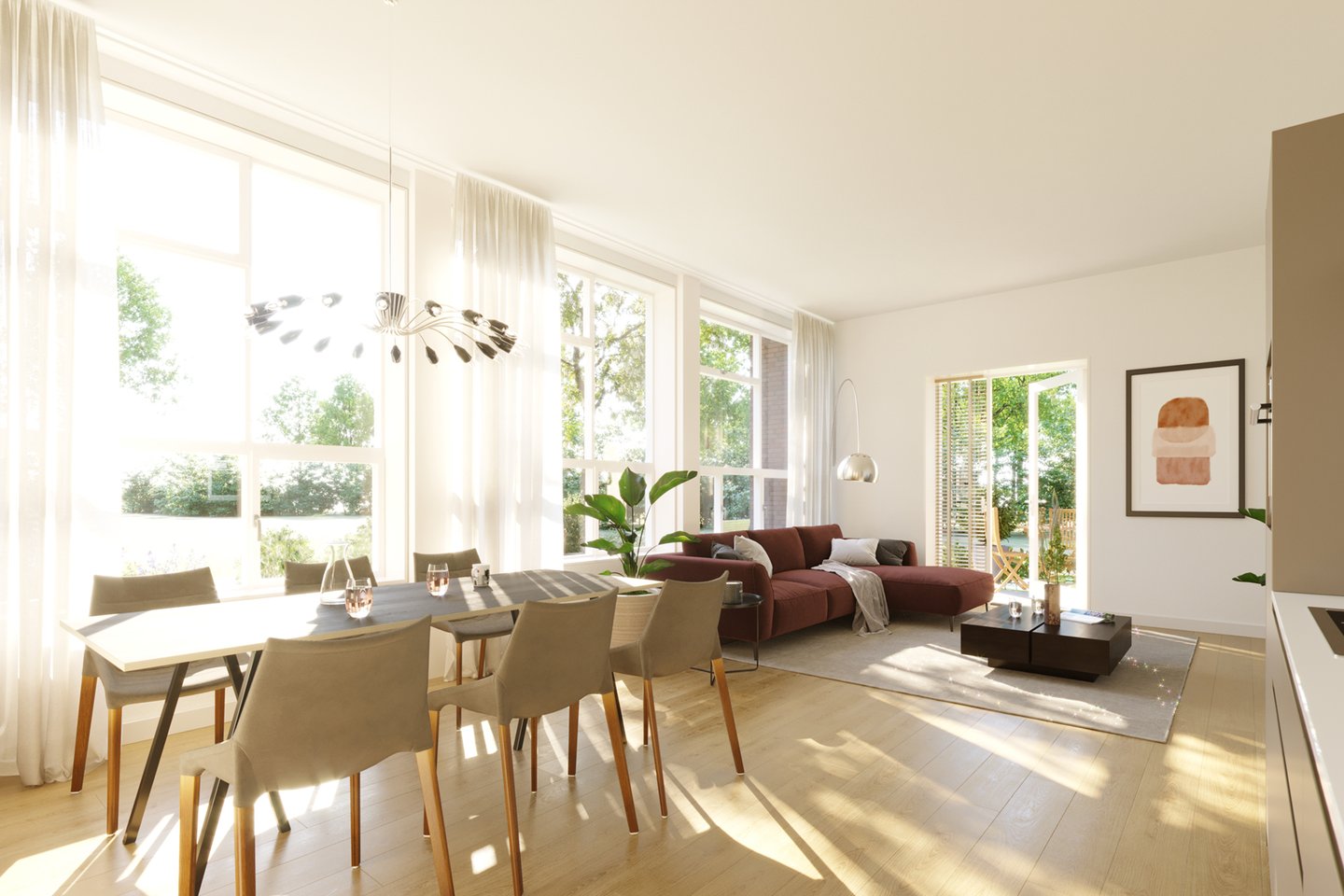 Bekijk foto 1 van 08 | B | 3-kamerappartement | de Vlinder (Bouwnr. 8)