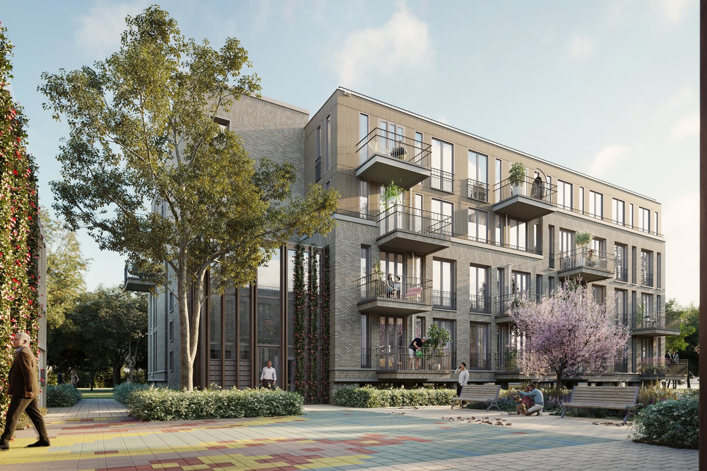 Bekijk foto 2 van 38 | F | Blok2 | 2-kamerapp. | de Vlinder (Bouwnr. 38)
