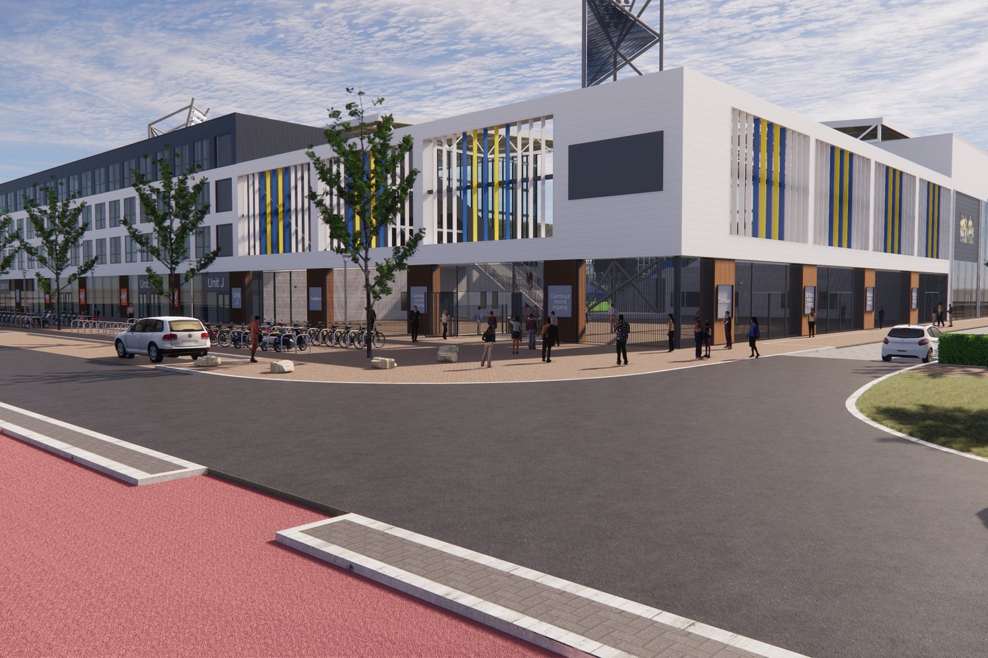 Bekijk foto 2 van Stadionplein (commercieel Cambuurstadion)