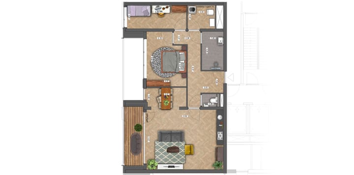 Photo 12 of Appartement M4 (Bouwnr. 50)