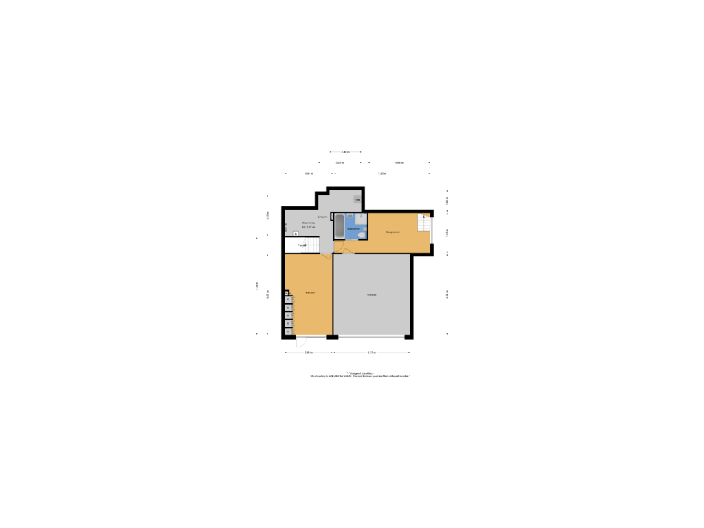 Bekijk plattegrond van Souterrain van Autoweg 2