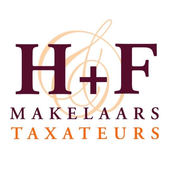 H+F Makelaars & Taxateurs B.V. Logo
