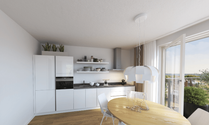 3-kamer appartement