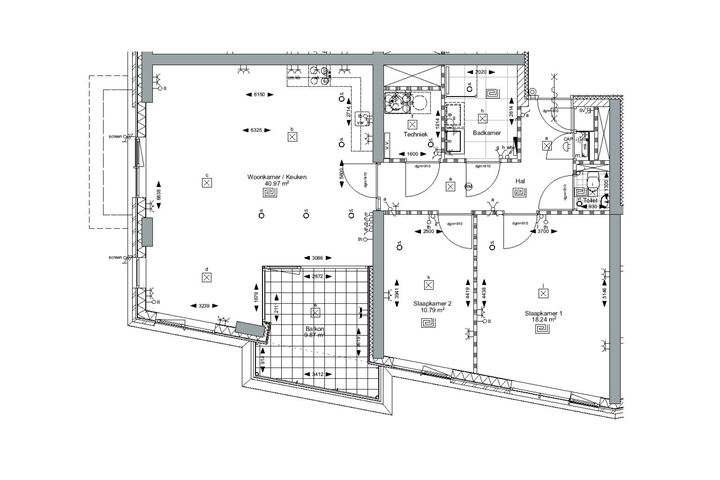 Bekijk foto 13 van 3 kamer appartement (Bouwnr. 72)