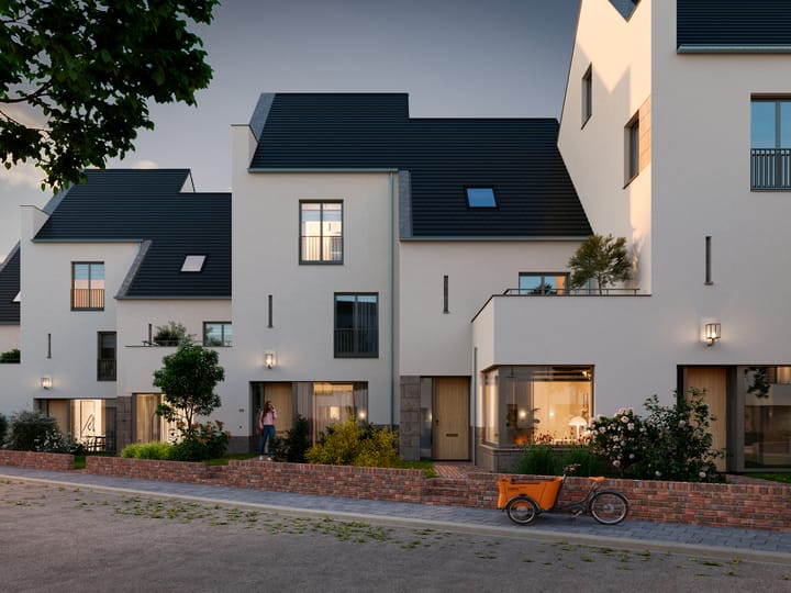 Foto van Herenhuis extra hoog - Type B2 Verspringend