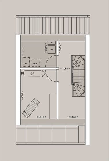 Foto 5 van Herenhuis extra hoog - Type B6 (Bouwnr. 54)