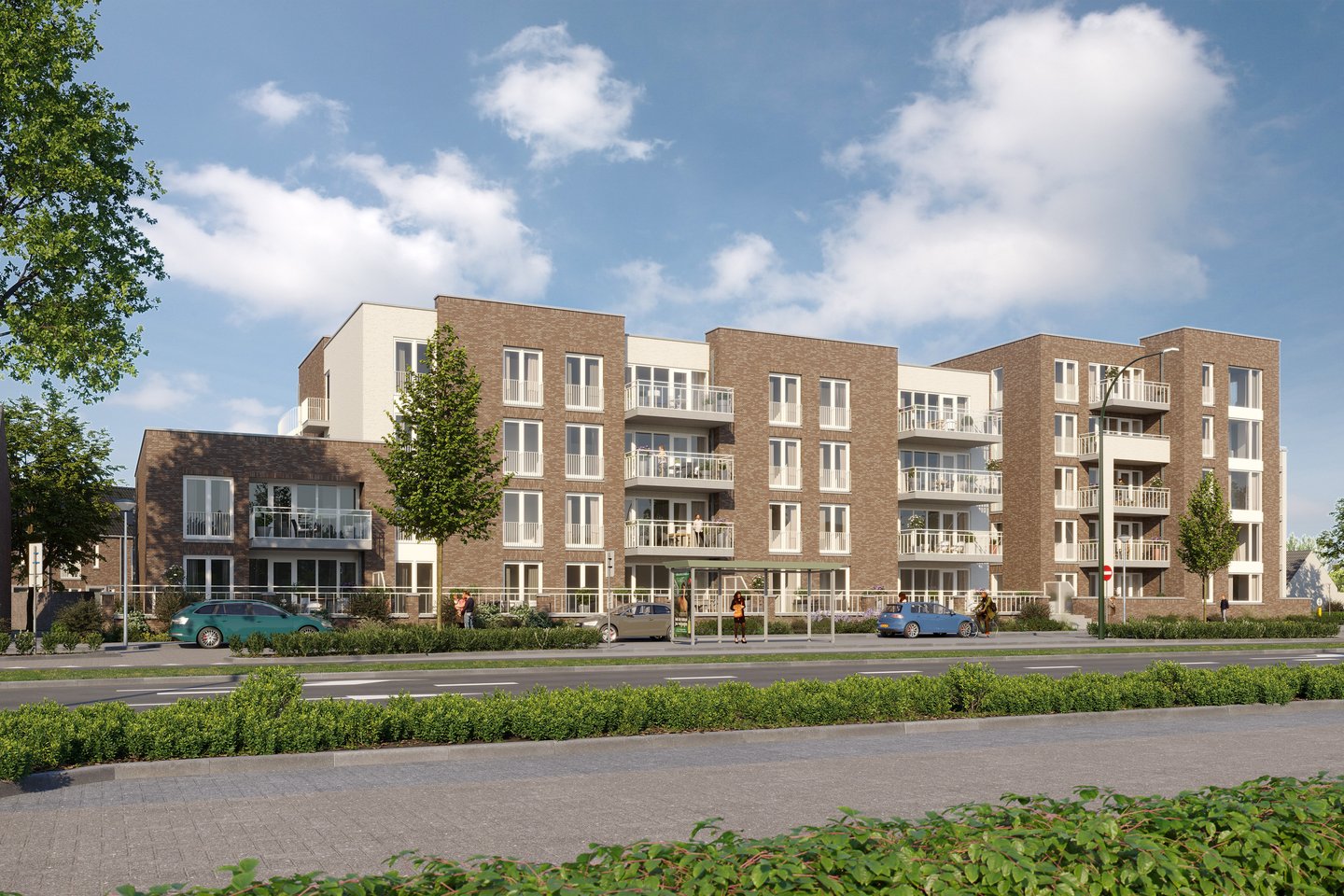 Bekijk foto 1 van Appartementen type A zijde Europalaan (Bouwnr. 21)