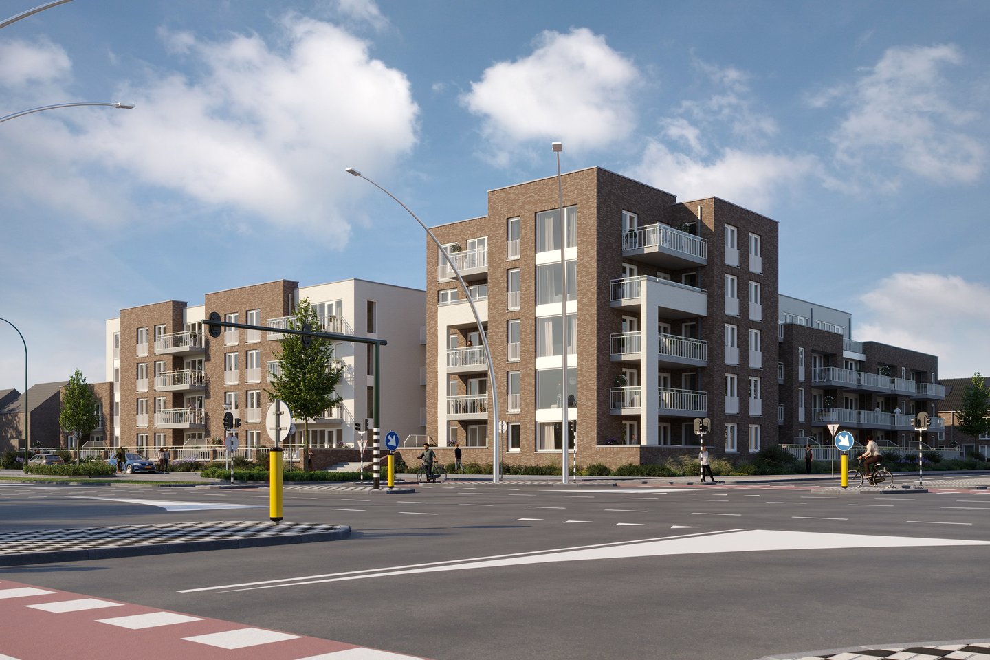 Bekijk foto 2 van Appartementen type A zijde Europalaan (Bouwnr. 21)