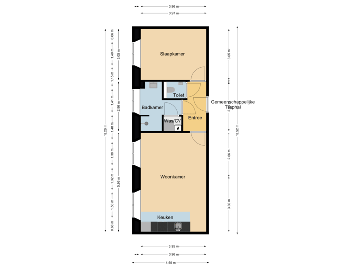 Appartement 02 - Verdieping 1