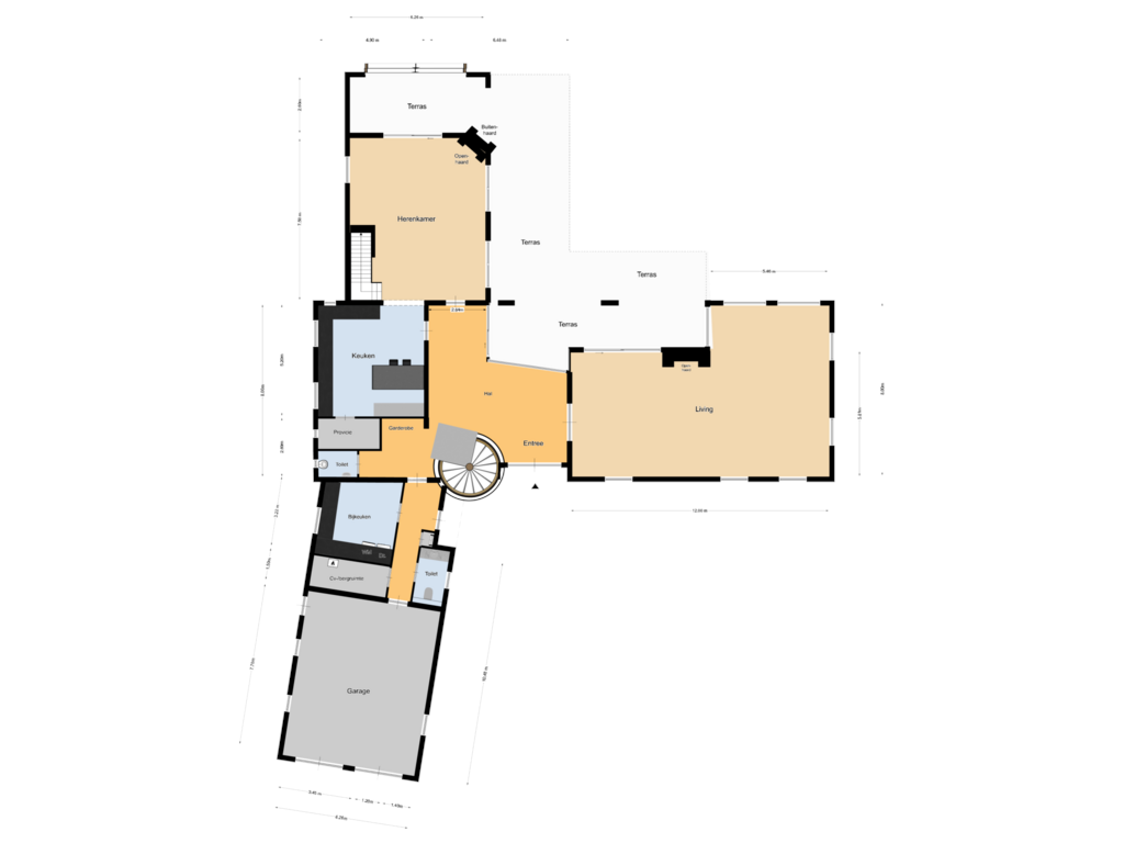 Bekijk plattegrond van BG van Eendekooi 12