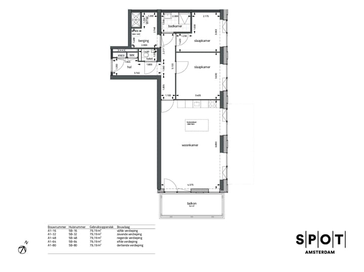 Foto 15 van SPOT Amsterdam | Crystal (Bouwnr. 48)