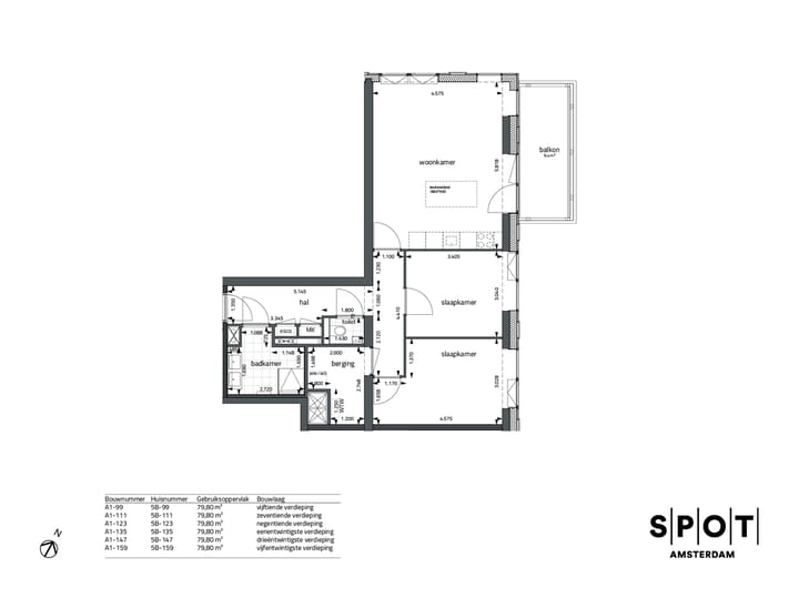 Foto 15 van SPOT Amsterdam | Crystal (Bouwnr. 111)