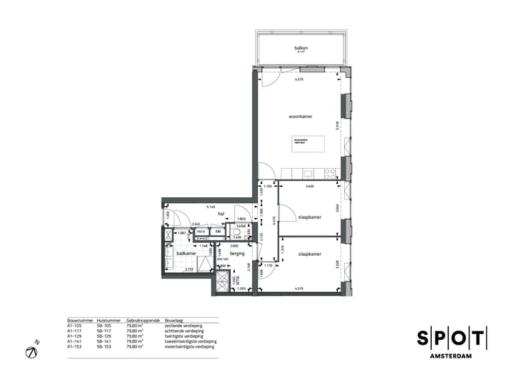 Foto 15 van SPOT Amsterdam | Crystal (Bouwnr. 141)