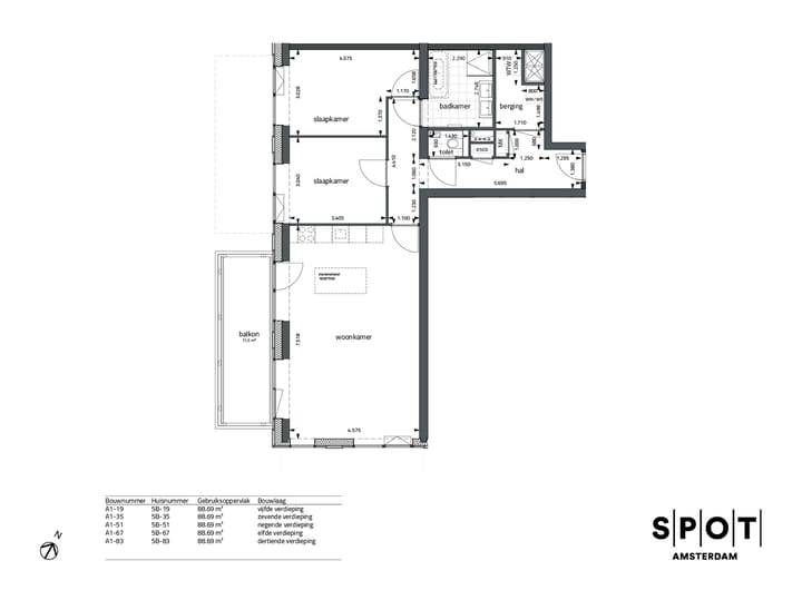 Foto 14 van SPOT Amsterdam | Crystal (Bouwnr. 19)