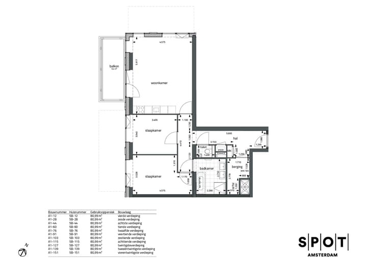 Foto 14 van SPOT Amsterdam | Crystal (Bouwnr. 91)