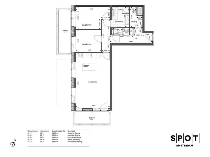 Foto 15 van SPOT Amsterdam | Crystal (Bouwnr. 59)