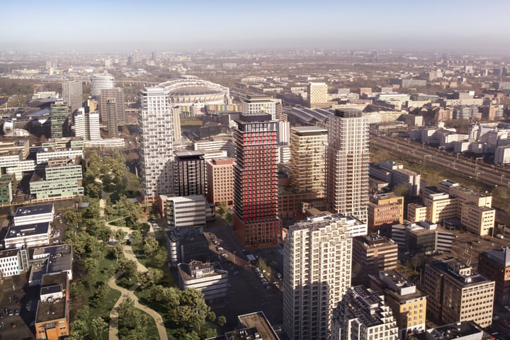 Bekijk foto 11 van SPOT Amsterdam | Toren A1 (Bouwnr. 125)