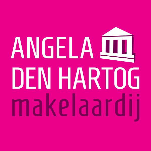 Angela den Hartog makelaardij B.V. Logo