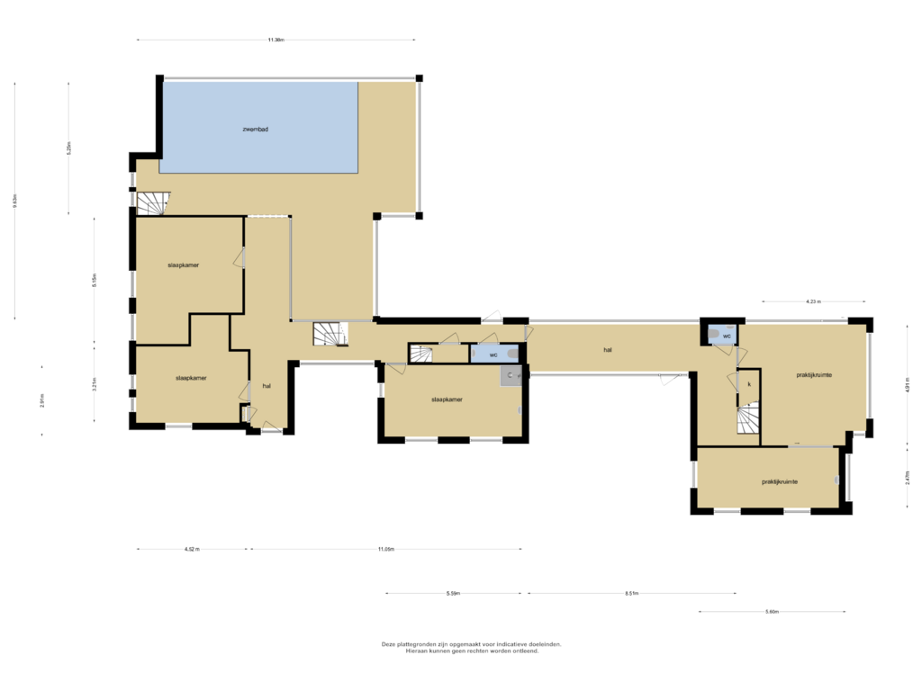 Bekijk plattegrond van begane grond van Visven 53