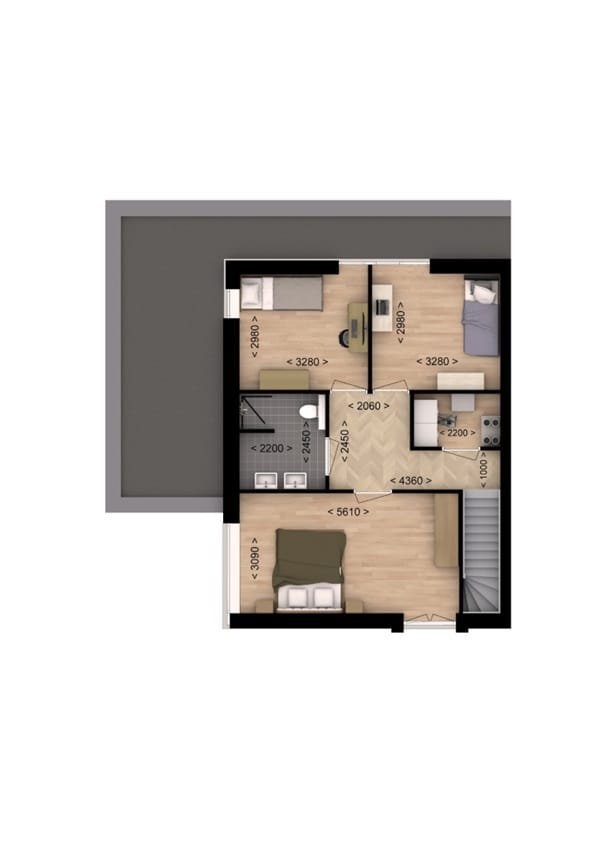 Foto 4 van Eglantiersweg 3-D