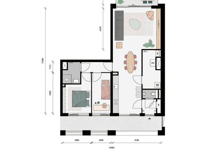 Bekijk foto 12 van De Nieuwe Defensie | Appartement L (Bouwnr. 388)