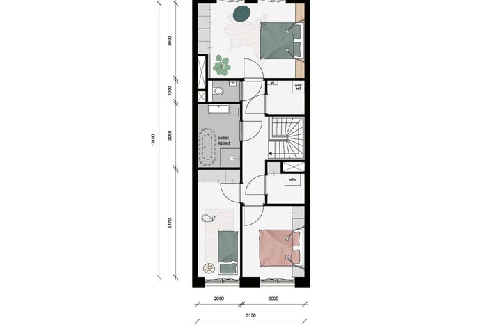 Bekijk foto 13 van De Nieuwe Defensie | Tuinwoning (Bouwnr. 345)