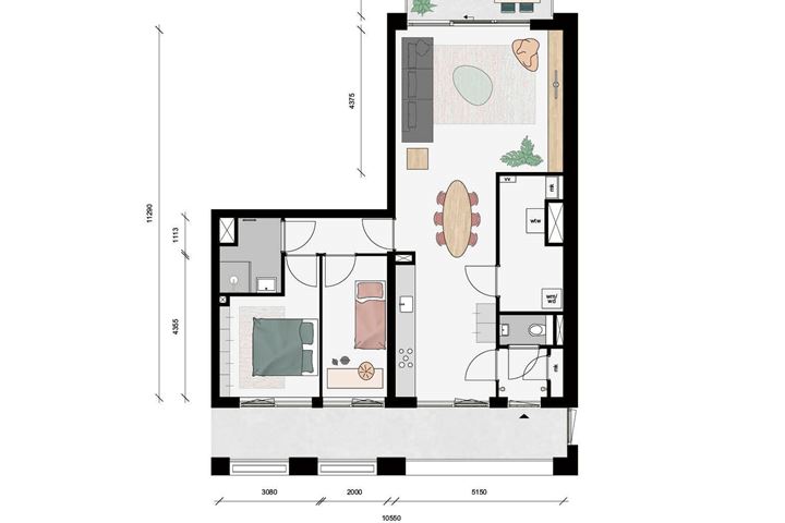 Bekijk foto 12 van De Nieuwe Defensie | Appartement L (Bouwnr. 390)