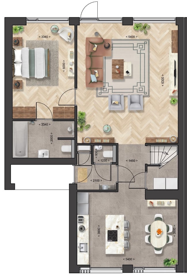 View photo 2 of Laanvilla 6 / 2-in-1 villa levensloop bnr.  (Bouwnr. 28)