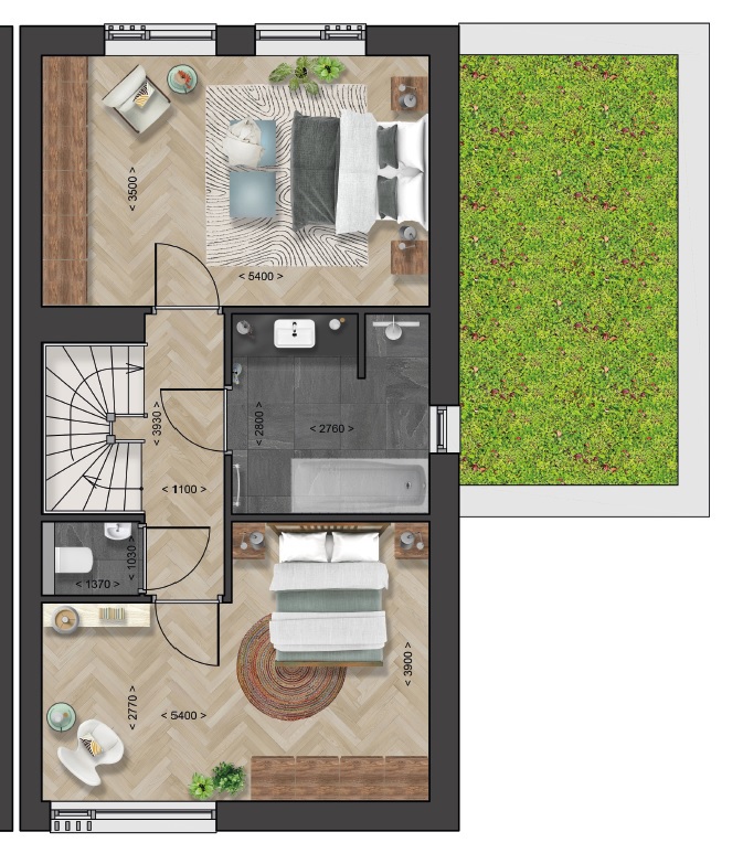 View photo 3 of Laanvilla 3 / 2-in-1 villa bnr. 26