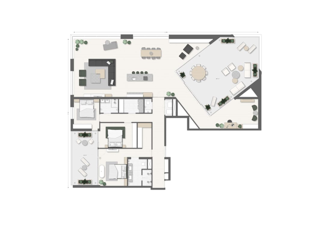 Foto 7 van Zunne Penthouse (Bouwnr. 18)