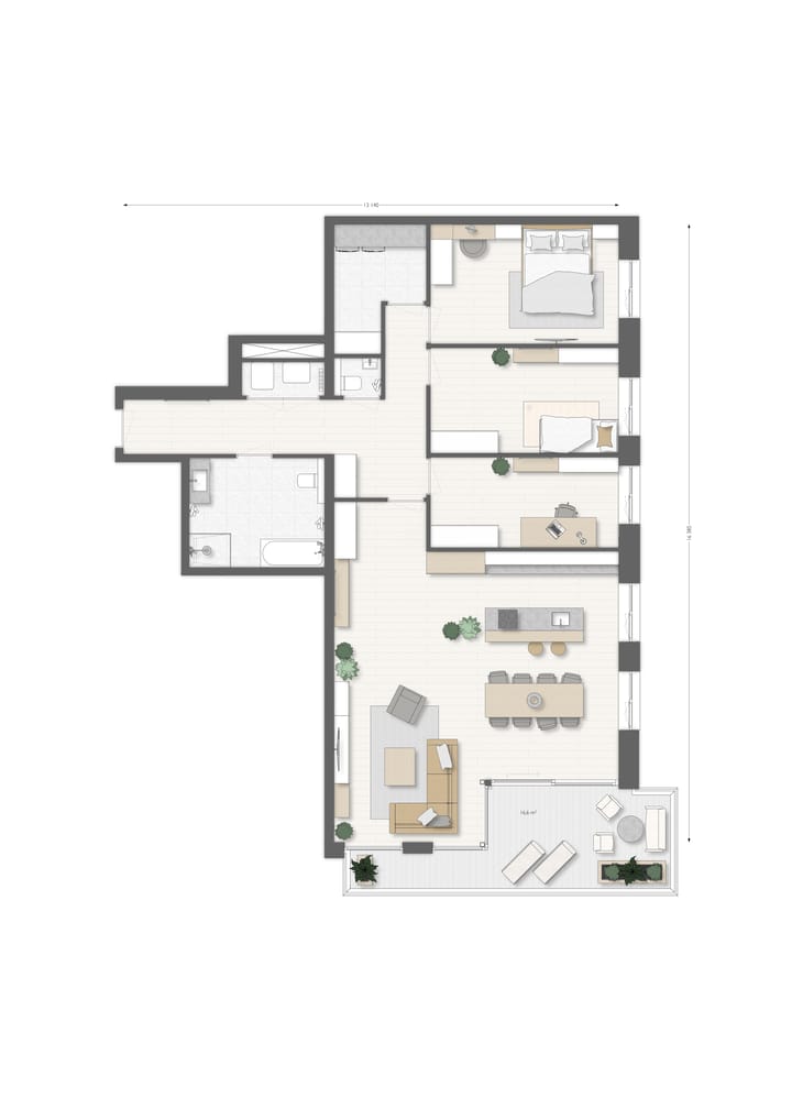 Photo 21 of Lucht (Bouwnr. 38)