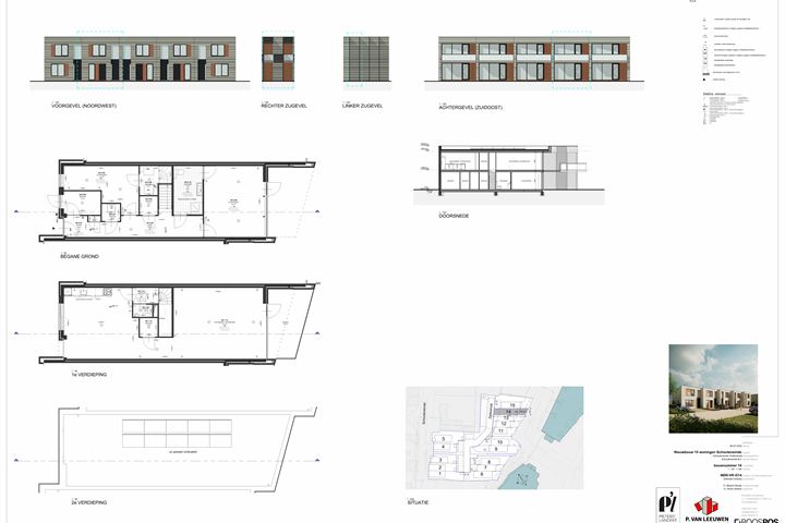 Bekijk foto 4 van Tussen-en hoekwoning, type G (Bouwnr. 14)