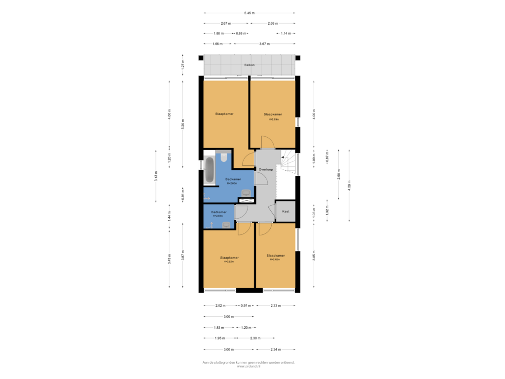 Bekijk plattegrond van 1e Verdieping van Geuzehoeke 36-636