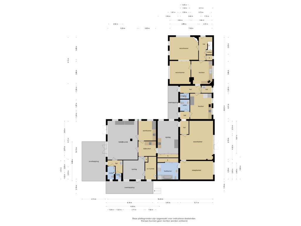 View floorplan of Begane grond of Rijksweg 1-A