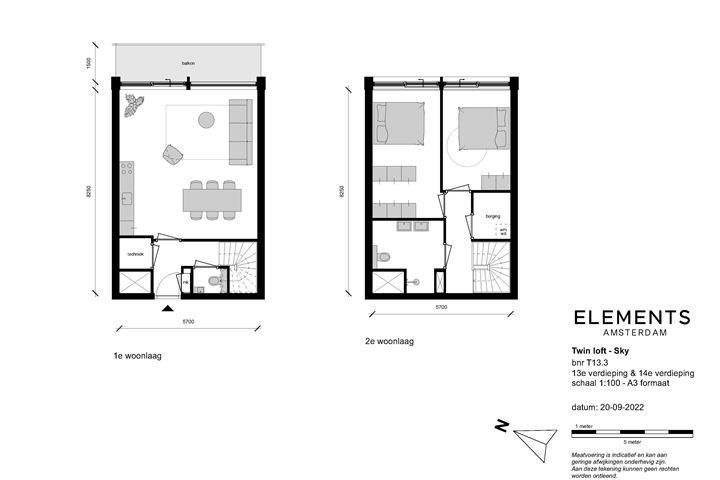 Bekijk foto 4 van Elements | Sky Twin loft (Bouwnr. T 13.3)