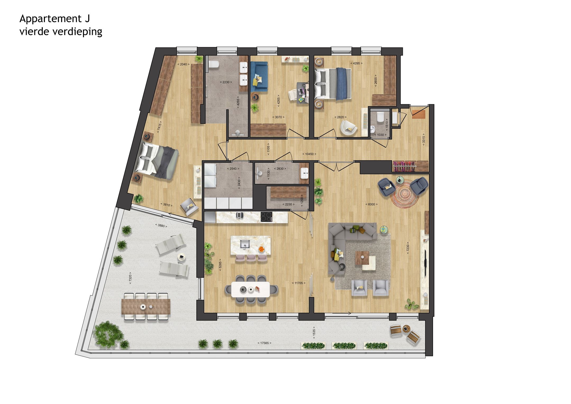 Foto 12 van Elantra: Penthouse J (Bouwnr. 31)