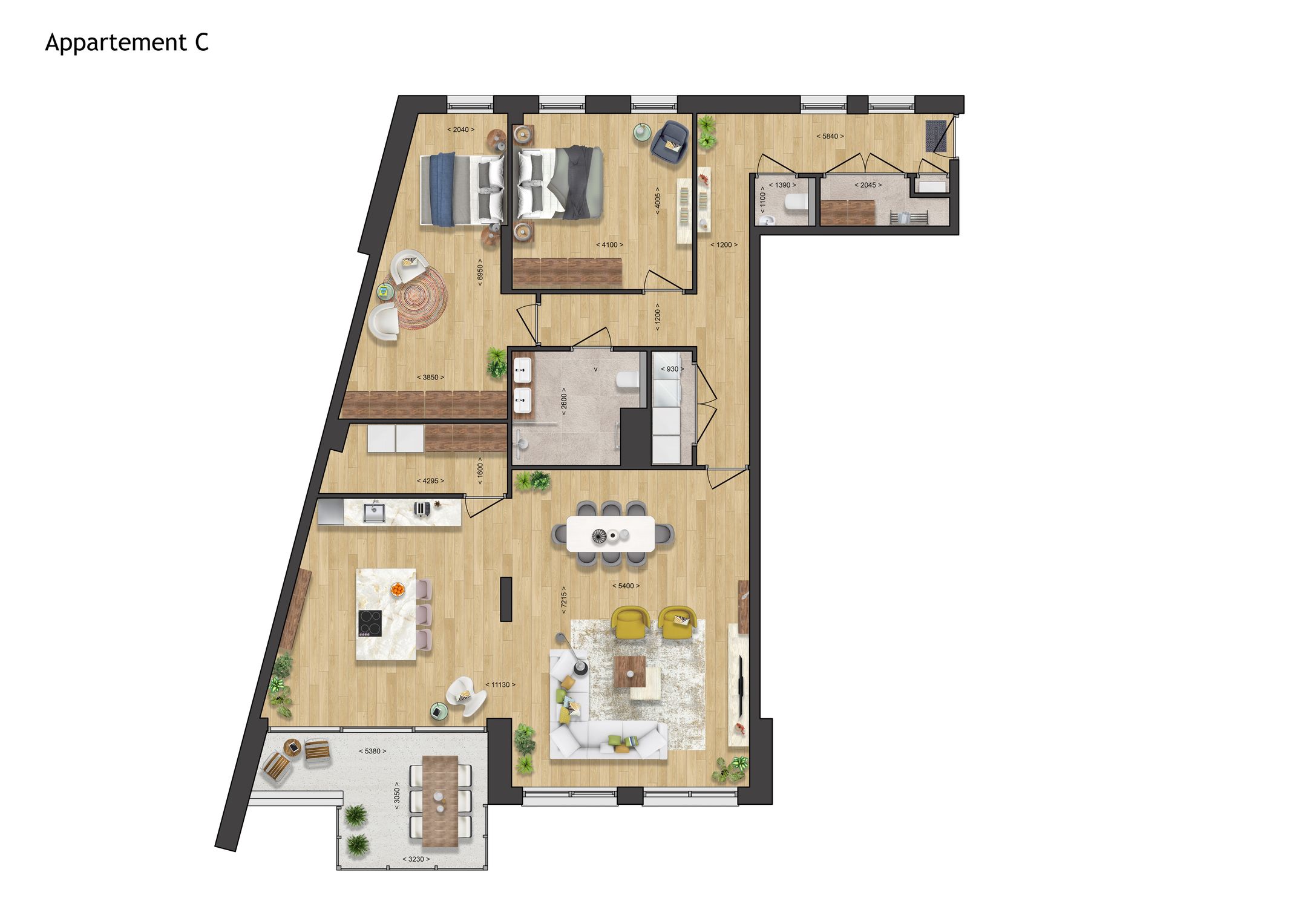 Photo 12 of Elantra: Appartement C (Bouwnr. 23)