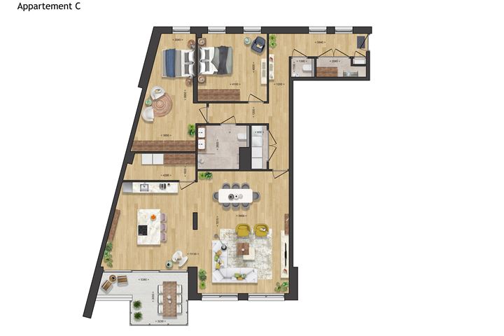 View photo 13 of Elantra: Appartement C (Bouwnr. 23)